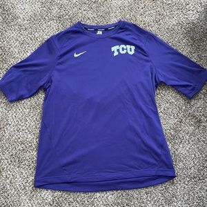 TCU thick short-sleeve T-shirt